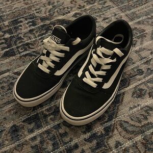 Vans Classic Black and White Sneakers